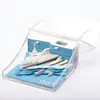 Casa de Papel Mágica Portaaviones Liaoning Modelo de Escultura de Papel Notas Adhesivas 3D Regalo Notas Adhesivas Rasgadas a Mano Productos Culturales y Creativos Hechos a Mano