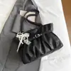 Bolso de Hombro Plegado Estilo Coreano Bolso de Nicho de Alta Gama para Viajes Diarios para Mujer 2026 Nuevo Estilo Elegante Temperamento Bolso de Hombro Único