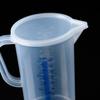 Taza Medidora Engrosada con Tapa Taza Medidora Resistente al Frío y al Calor Vaso para Agua Cocina Horneado con Escala Taza Medidora Taza Medidora de Plástico