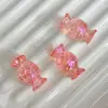 Acrílico Transparente UV Grande Formato de Doce Furo Reto Contas Soltas DIY Miçangas Corrente de Celular Chaveiro de Carro Material Acessórios
