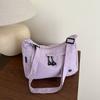 Bolsa Feminina Grande Capacidade Moda Casual de Luxo Nova Tendência Verão 2026 Versátil Moda Ombro Transversal