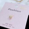 Kana Mina Design de Personalidade Nicho Parafusos Pregos de Orelha Ins Doce Legal Fashionável Banho Pregos de Orelha
