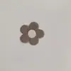 Acessórios de Cabelo, Bolsa, Sapato e Meia em Flor de Cinco Pétalas de Tecido Artesanal DIY, Materiais de Flor de Fio Semi-Acabados