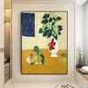 Pintura abstrata suspensa de Matisse sala de estar grande de chão pintura decorativa alto senso nicho arte fundo de sofá pintura a óleo