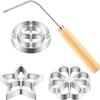 Moldes de Aluminio Personalizados Transfronterizos para Freír Pasteles de Camarón, Tiras de Rábano y Snacks Fritos, Utensilios de Cocina