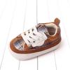 Primavera e Outono Novos Sapatos de Bebê 0-1 Anos Moda Velha Plaid Baby Shoes Soft Sole Non-slip Toddler Shoes Atacado BC3006
