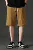 Shorts Nuevos de Seda Helada de Verano, Shorts Finos Casuales Deportivos de Talla Grande, Pantalones Casuales de Cinco Puntos de Secado Rápido para Hombre