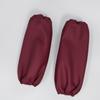Delantal de Boda Delantal Rojo Delantal de Poliéster y Algodón para Boda Delantal de Cocina con Cuello Halter Delantal sin Mangas Impermeable y Resistente a las Manchas