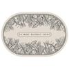 Alfombrilla de Baño Absorbente de Agua Secado Rápido Estilo Retro Crema de Tierra de Diatomeas, Felpudo Antideslizante para Baño, Cuarto de Ducha, Tina, Uso en Casa