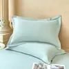 Fronhas de algodão 100% cor sólida Classe A, um par de fronhas espessadas e ampliadas 50*80, protetor de travesseiro 40*60, 48*74