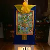 Pintura decorativa Thangka Tíbet impresión dorada 35*20cm una variedad de actividades opcionales para formar pintura de Buda Thangka