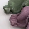 Chaqueta de punto con cuello polo para niños, suéter de algodón puro para pullover para niños y niñas, elegante atuendo de otoño e invierno