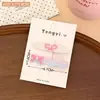 Presilha de Cabelo Desenho Animado Doce Coreano para Mulheres Pequena Fresca Simples High-End Presilha Bico de Pato Versátil Estilo Ins Presilha Lateral Acessórios de Cabelo