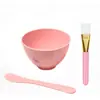 Tazón para Mascarilla traje Tazón Pequeño Brocha para Mascarilla Molde de Silicona Tazón para Película Herramientas de Spa Grandes Tazón de Belleza Remover