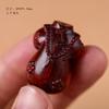 Sándalo verde Bandera se abre a la victoria sándalo natural sándalo rojo talla de madera cheongsam Madera hecho a mano DIY accesorios colgante accesorios