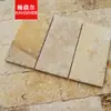 Senel Beige Piedra Caliza Pavimento Antideslizante Piedra Cultural Villa Pared Jardín Patio Casa Antigua Otros