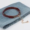 Cinto Vintage Feminino Suéter de Tricô Saia Jeans Moda Tendência Corrente Não Porosa Cinto de Couro Guangzhou