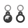 Funda protectora para AirTag para dispositivo de posicionamiento Apple, carcasa anti-pérdida de fibra de carbono, funda protectora anti-pérdida para mascotas y niños