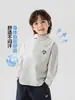Camisa de Manga Larga de Algodón Puro para Niño Estilo Europeo Otoño 2026 Ropa Nueva para Niños Estilo Primavera/Otoño Top Trendy para Bebé Niño