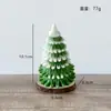Vela de Árbol de Navidad Decoración de Atmósfera Navideña Regalo Festivo Vela con Forma de Alce Enano Vela