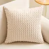 Almohada de Grano de Burbuja de Color Sólido Funda de Cojín de Grano de Maíz de Amazon Cojín para Cabecera Funda de Cojín de Sofá de Pana para Sala de Estar