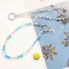 Cadena para Teléfono de Estrellas Dulces y Frescas con Cuentas Transfronteriza Cordón de Cristal de Colores Dopamina Colgante Antiperdida para Cámara Ccd Venta al por Mayor