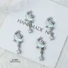 Accesorios para Uñas DIY Modelo Nuevo Transfronterizo Moca Luna Salpicadura Cielo Estrellado Luna Soñadora Luz de Agua Clara Colgante Simple Versátil