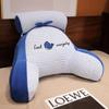 Cojín de Cabecera Respaldo Grande Sofá Cama Almohada para Estudiante Bolsa Suave Cojín Protección Lumbar Cojín de Cama Artefacto para Semisentado
