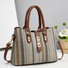 Bolsas Multicolor para Mujer, Bolsas Rayadas de Moda y Tendencia para Mujer, Bolsos de Hombro Cruzados de Gama Alta, Bolsos de Mano de Gran Capacidad