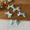 Asas de anjo de pelúcia Tecido Orelhas Fita Arco Decoração Lace Bordado Pano Adesivo Feito à Mão DIY Material