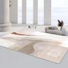 Alfombra de Franela Nórdica de Lujo Ligero Sala de Estar Alfombra Grande Abstracta Dormitorio Alfombra de Cabecera Manta Completa Alfombra Suave y Delicada con la Piel
