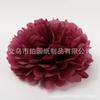 Flores de Papel para Festivais Transfronteiriços, Bolas de Flores de Papel Atacado, Pompons de Papel de Seda para Decoração de Casamento, Guirlandas de Papel para Casamento, Estilo Europeu e Americano