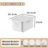 Caja de Almacenamiento de Snacks Personalizada para Sala de Estar del Hogar, Caja de Almacenamiento de Juguetes para Niños, Caja de Almacenamiento de Plástico con Tapa, Caja Organizadora de Ropa