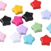 Estrela de Cinco Pontas de Acrílico 10mm Estrela Pequena Contas Separadoras Contas Soltas DIY Corrente para Celular Acessórios de Cabelo Material para Joias