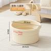 Balde para Pedicure para Uso Doméstico, Bacia para Pedicure com Massagem nas Panturrilhas, Bacia para Lavar os Pés de Crianças, Balde Espessado para Pedicure, Bacia para Pedicure Específica para Saúde