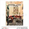 Nueva Sala Modelo de Lujo Ligero de Alto Valor Decoración Inglesa Estudio Libros Reales Adornos Decoraciones Libro Real de Hojas