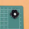 Parche de Tela con Lentejuelas de Flor Tridimensional Hecha a Mano Multicolores para Accesorios de Ropa, Decoración de Zapatos y Bolsos, Flores Cosidas a Mano