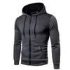 Comercio exterior Hombres EBAY otoño e invierno nuevo moda masculina casual cárdigan suéter con capucha estampado abrigo juvenil para hombre