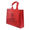 Bolsa de Mão Dobrável Não Tecida Prensada a Quente Saco de Embalagem Portátil para Roupas Não Tecidas Filme Revestido Sacola de Compras para Levar