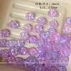[Trébol de Cuatro Hojas] Soporte de Vidrio para Trébol con Cuentas Hecho a Mano DIY Colgante Colgante Pulsera Accesorios de Joyería Material