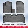 Adequado para Hyundai Casper Ey 2025 Material 3D Para Todos os Climas Tapete de Chão Tpe Tapete de Porta-Malas