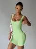 Conjunto de Ropa de Yoga Todo en Uno Transfronterizo, Mono Corto Seamless de Alta Elasticidad, Ropa de Fitness de Secado Rápido para Exteriores sin Mangas de Canalé