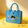 Bolsa de fieltro de dibujos animados para niños para promoción escolar y de jardín de infantes, bolsa de mano de fieltro, se puede imprimir con logo, bolsa pequeña de mano para regalo de cumpleaños