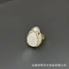 Nuevo Estilo Perla Natural Incrustada en Concha Juego Completo de Diamantes Joyería Vintage Estilo Personalizado Fábrica de Producción Pura Hecha a Mano Venta al Por Mayor