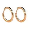 Aço Inoxidável Tendência 2,5 Linha Redonda Simples Clássico Moda Europeia e Americana Personalidade Hip-Hop Joias Brincos Ear Cuffs