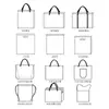 Bolsas tejidas transparentes personalizadas para promoción, bolsas extragrandes tipo piel de serpiente para exposiciones, regalos, almacenamiento de equipaje, compras y bolsas de mano para empacar