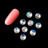 Joyería para uñas con base puntiaguda, taladro para uñas colorido con base puntiaguda, forma especial, color mágico, diamante de color AB, palo de bricolaje, diamante, taladro tridimensional con forma especial