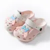 Zuecos de Verano Sanrio Estilo Nuevo Zapatos de Playa de Princesa para Niñas Sandalias de Punta Cerrada Pantuflas de Suela Suave para Niños Mayores