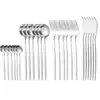 Exclusivo para Amazon spot conjunto de talheres para bife de aço inoxidável 24 peças Portugal conjunto de quatro peças faca garfo colher colher de chá