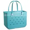 En stock Bolsa de Playa de Eva para Mujer Bolso Impermeable Bolso Cesta de Eva con Agujeros Bolsa de Gelatina de Eva Bolso de Hombro de Almacenamiento